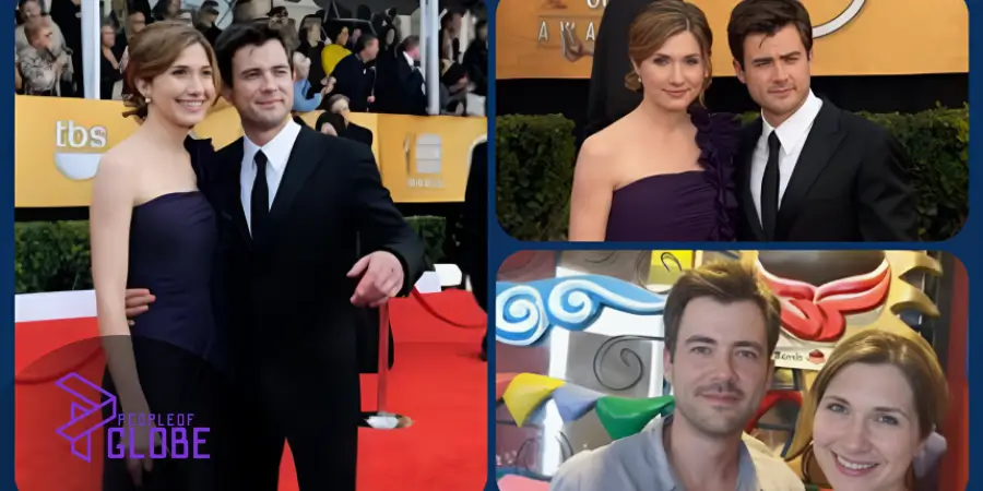 Lora Chaffins and husband Matt Long posing for a close-up at the Screen Actors Guild Awards.